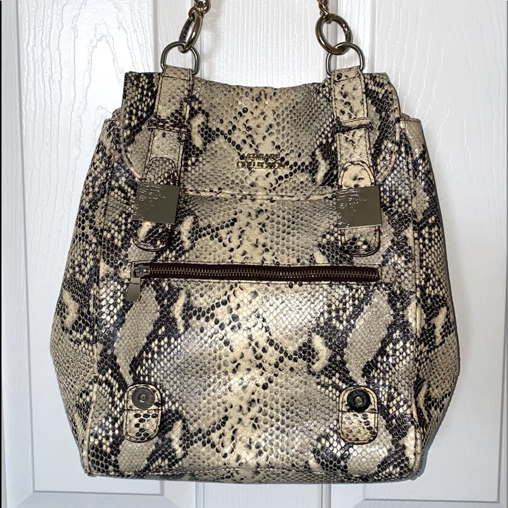 Authentic Gianni Versace Snakeskin Bag
